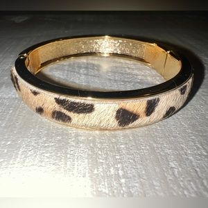 Cheetah print bangle